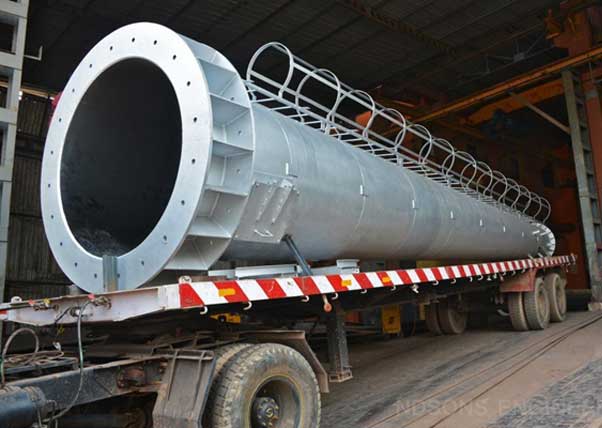 Alloy Steel Fabrication - Chimney Stack